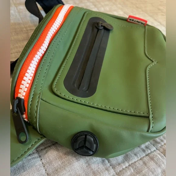Hunter Green and Orange Crossbody Bag - 20th Anniversary Collection - Picture 4 of 8
